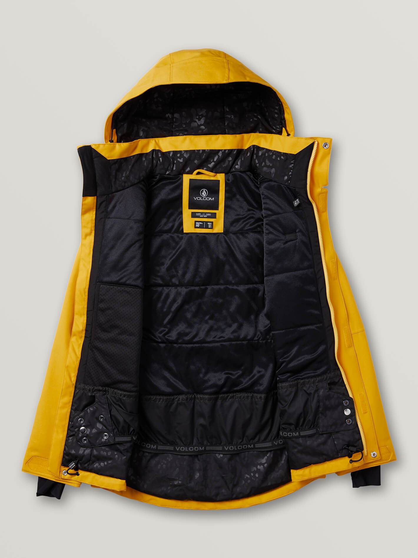 3D Shelter Stretch-Schneejacke – GELB