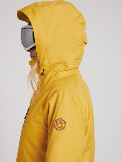 3D Shelter Stretch-Schneejacke – GELB