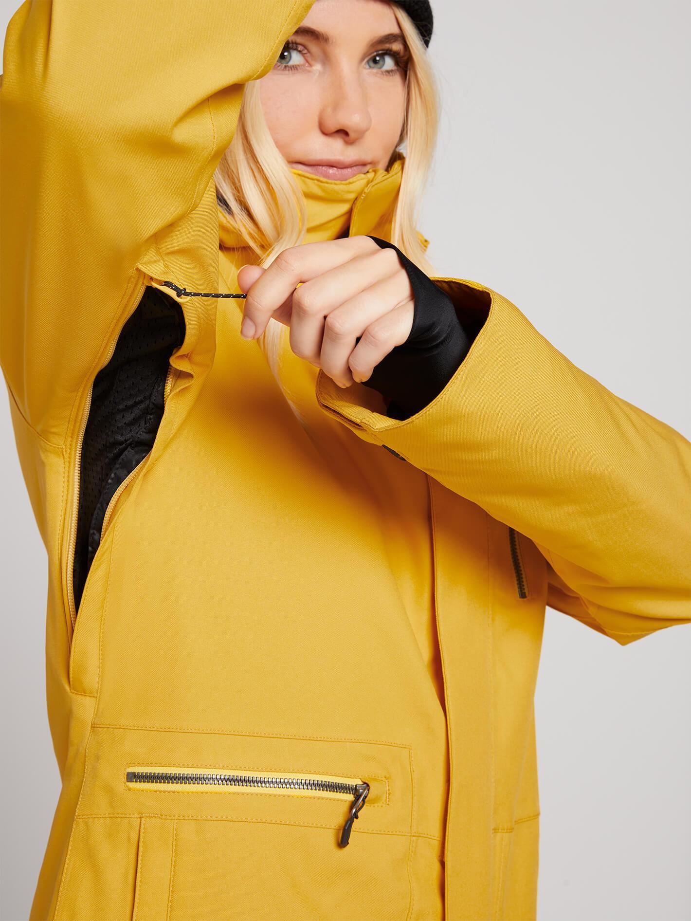 3D Shelter Stretch-Schneejacke – GELB