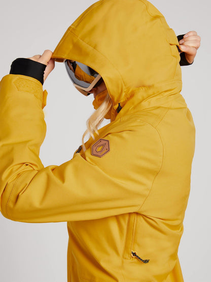 3D Shelter Stretch-Schneejacke – GELB