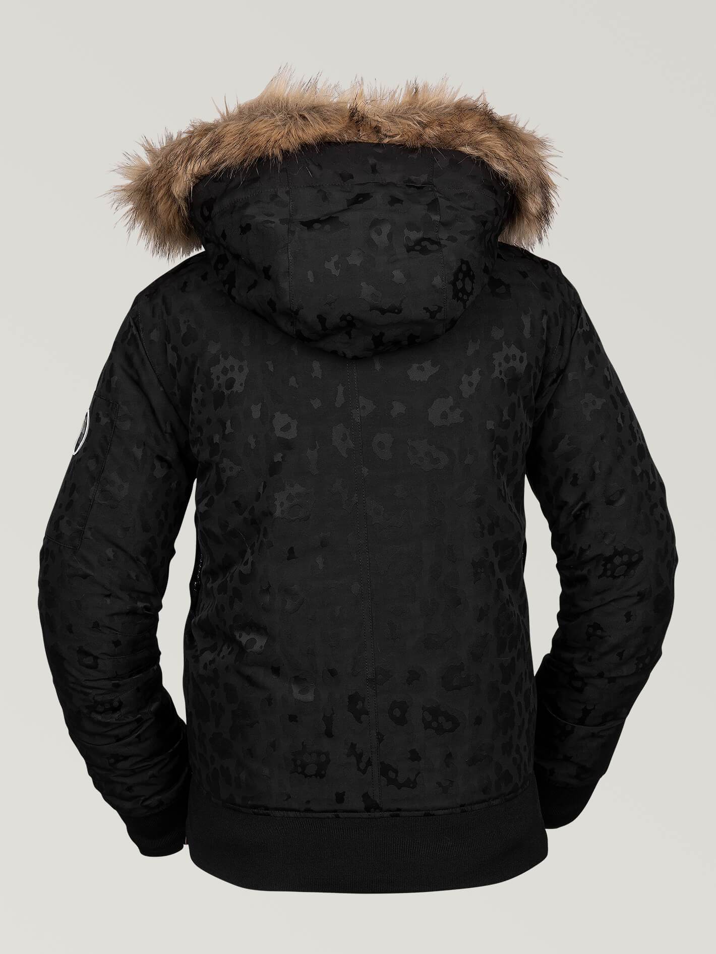 Isolierte Whitlock-Schneejacke – SCHWARZ