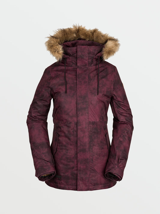 Veste de snow Fawn Insulated - ACID MERLOT