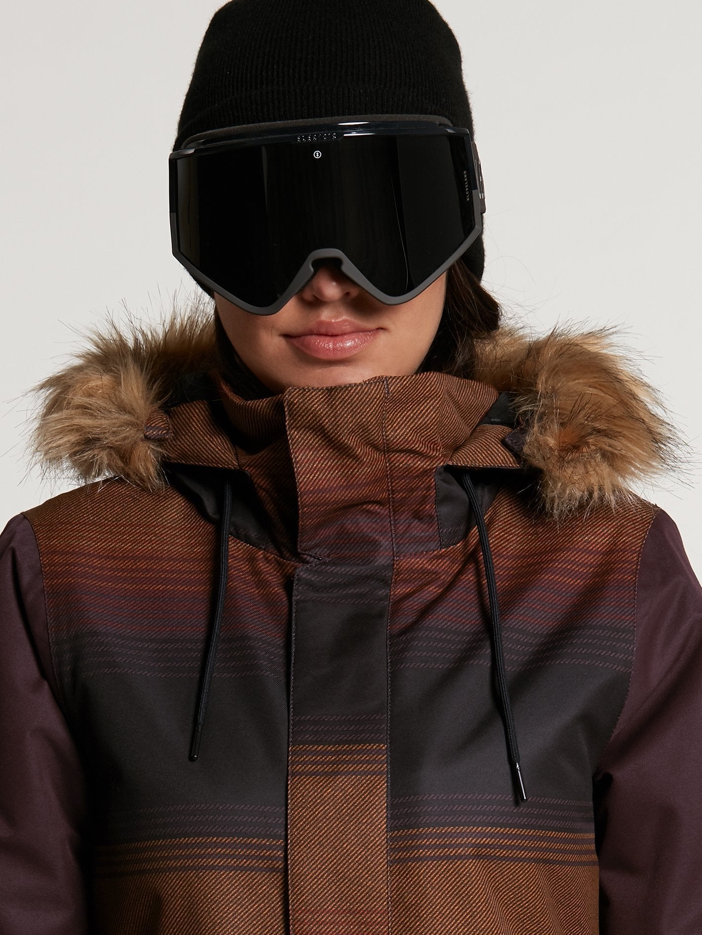 Fawn Insulated Snow Jacket - Black Combo