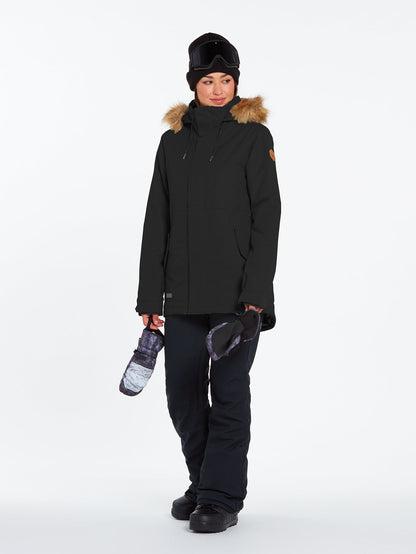 Fawn Insulated Snow Jacket - BLACK