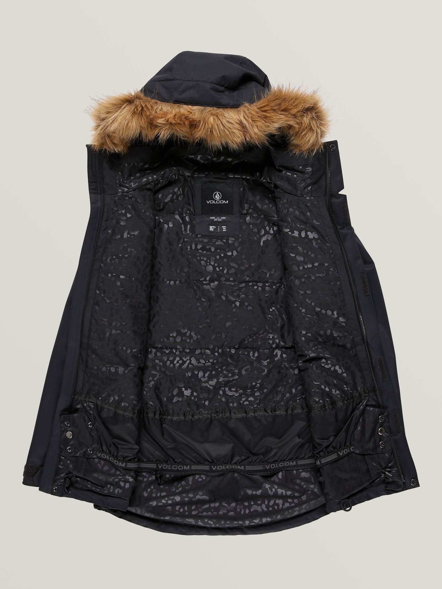 Fawn Insulated Snow Jacket - BLACK