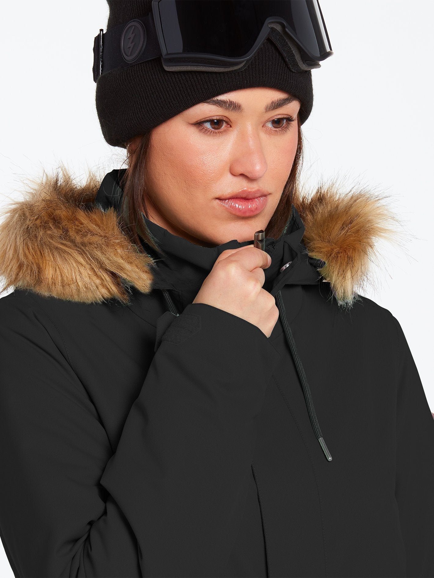 Fawn Insulated Snow Jacket - BLACK