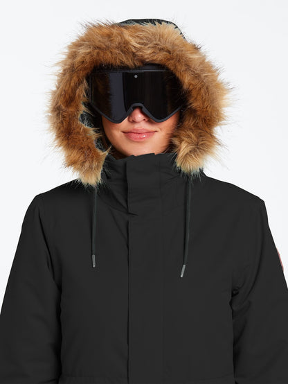 Fawn Insulated Snow Jacket - BLACK
