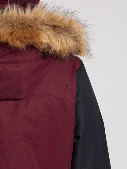 Fawn Insulated Snow Jacket - BLACK