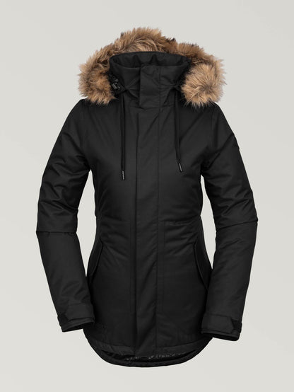 Fawn Insulated Snow Jacket - BLACK