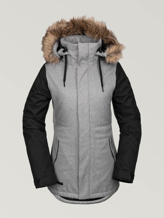 Fawn Isolierte Schneejacke - HEATHER GREY