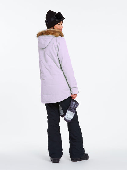 Fawn Isolierte Schneejacke – LAVENDEL