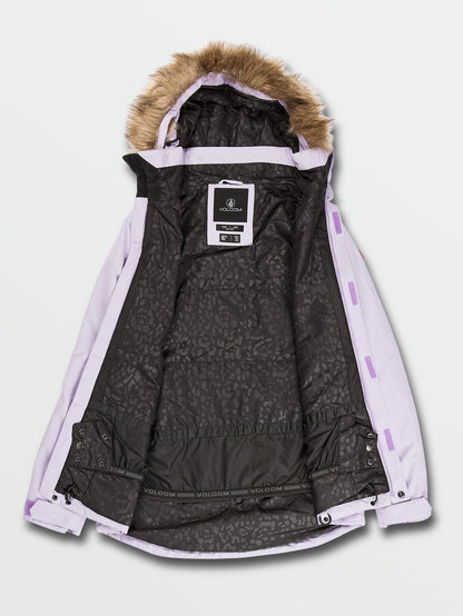 Fawn Isolierte Schneejacke – LAVENDEL