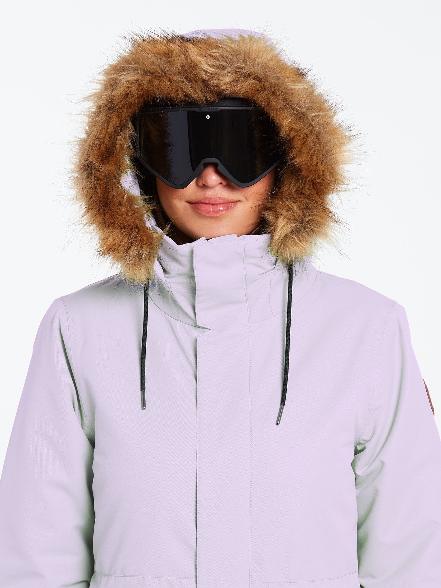 Fawn Isolierte Schneejacke – LAVENDEL
