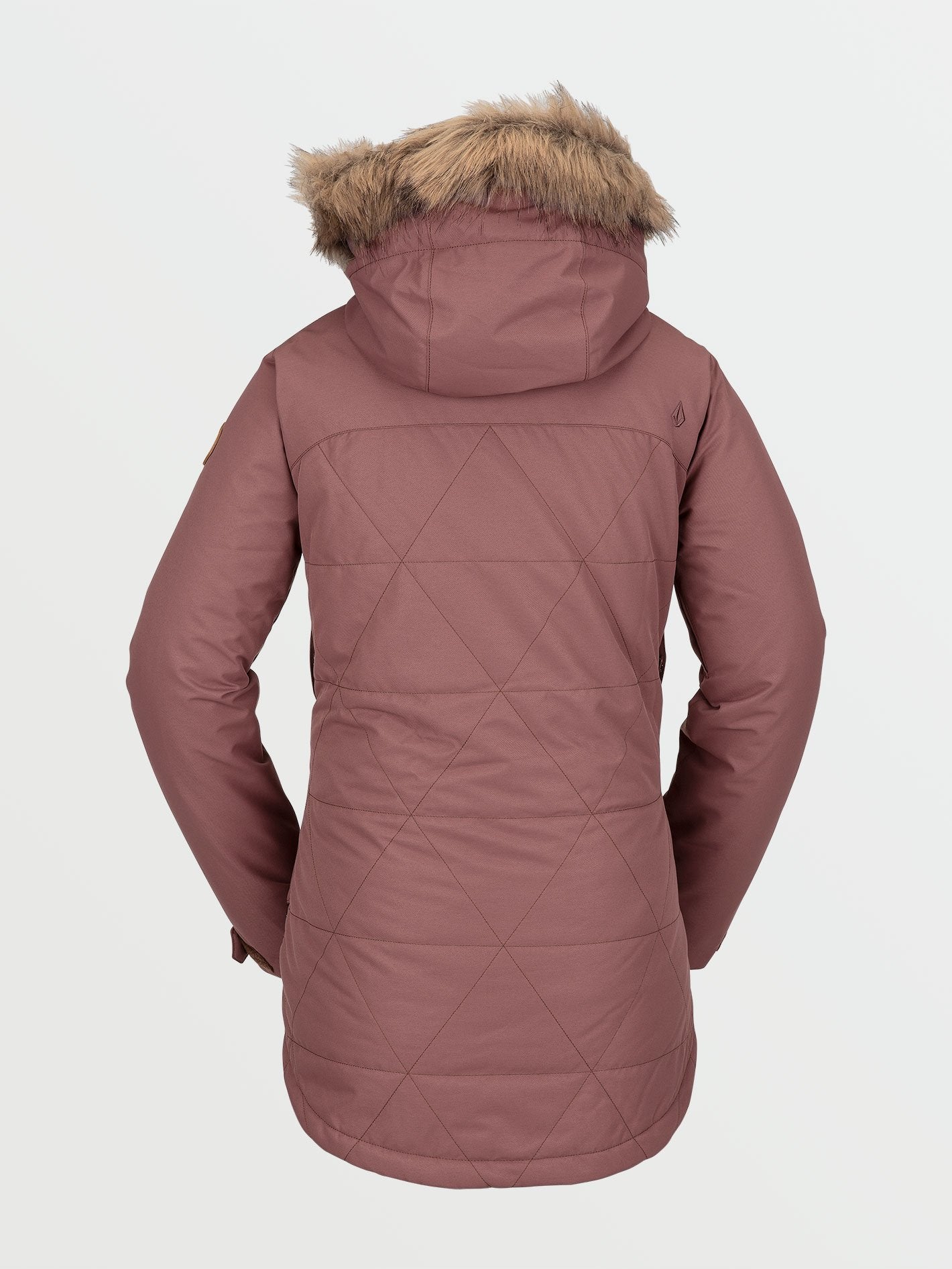 Fawn Isolierte Schneejacke - Rose Wood
