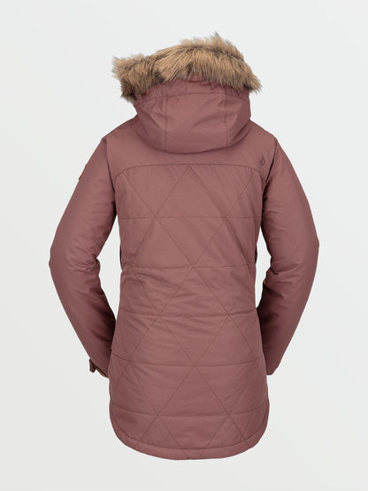 Fawn Isolierte Schneejacke - Rose Wood