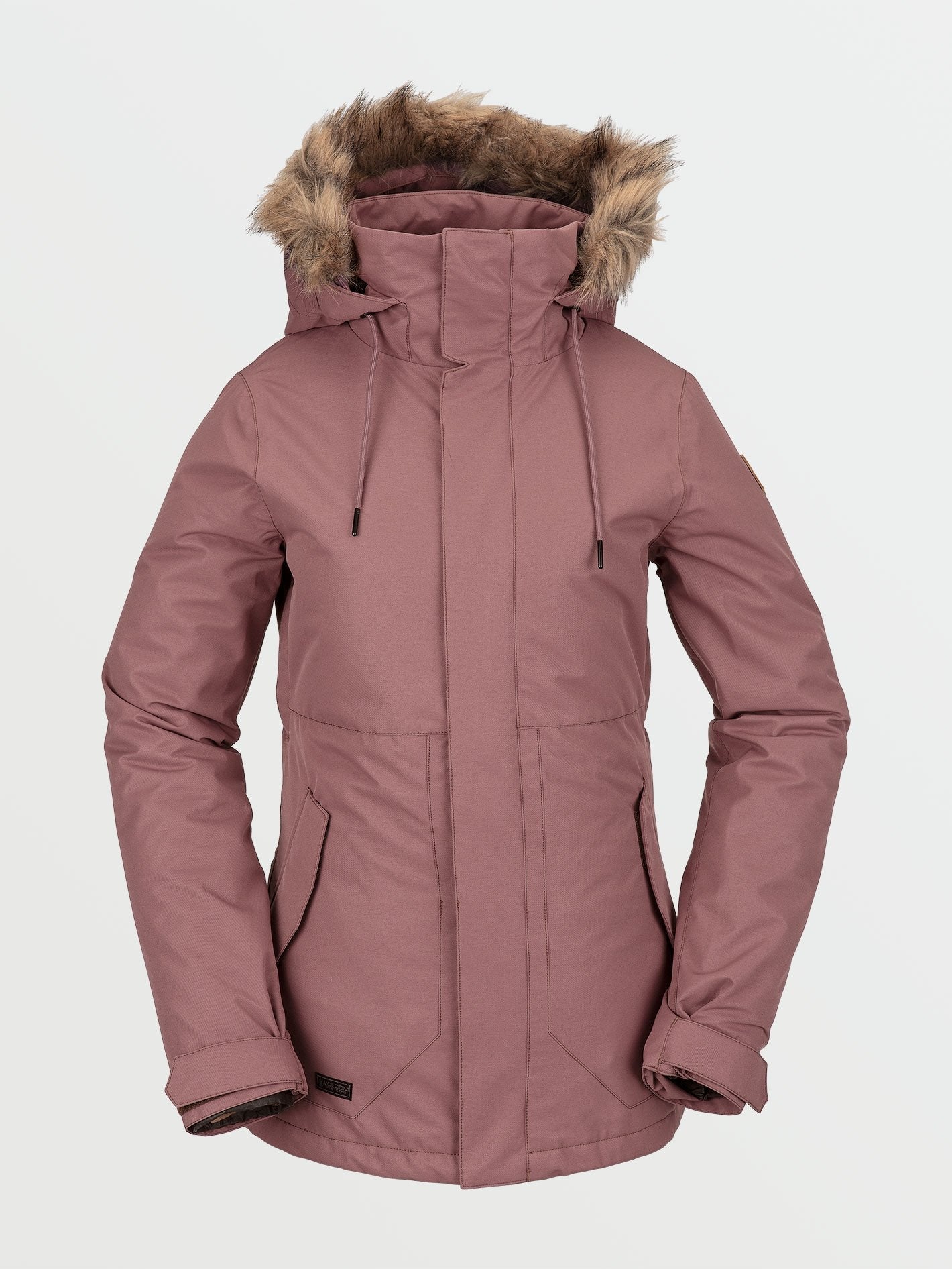 Fawn Isolierte Schneejacke - Rose Wood