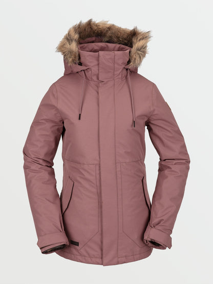 Fawn Isolierte Schneejacke - Rose Wood