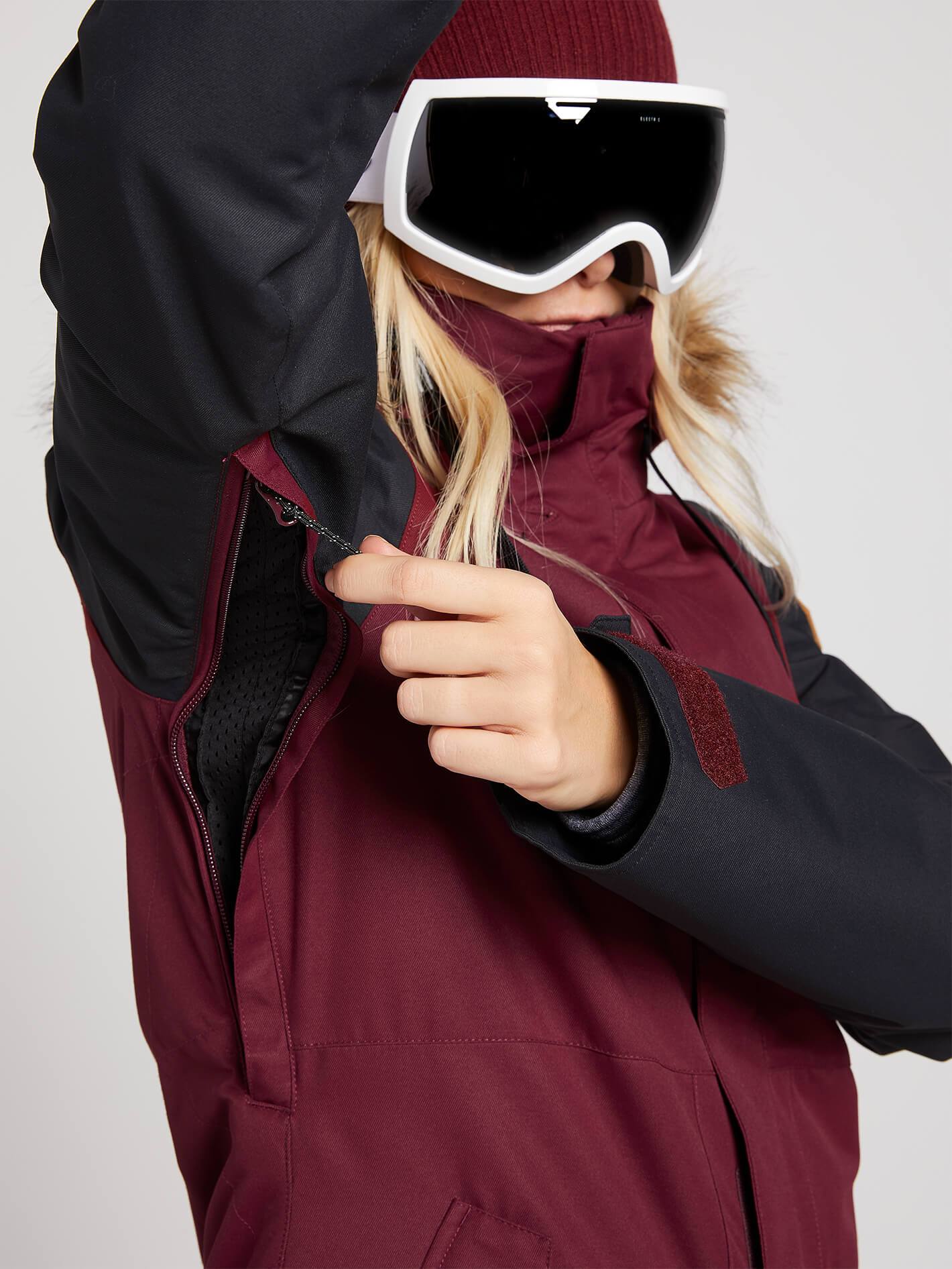 Fawn Isolierte Schneejacke - EISVIOLETT