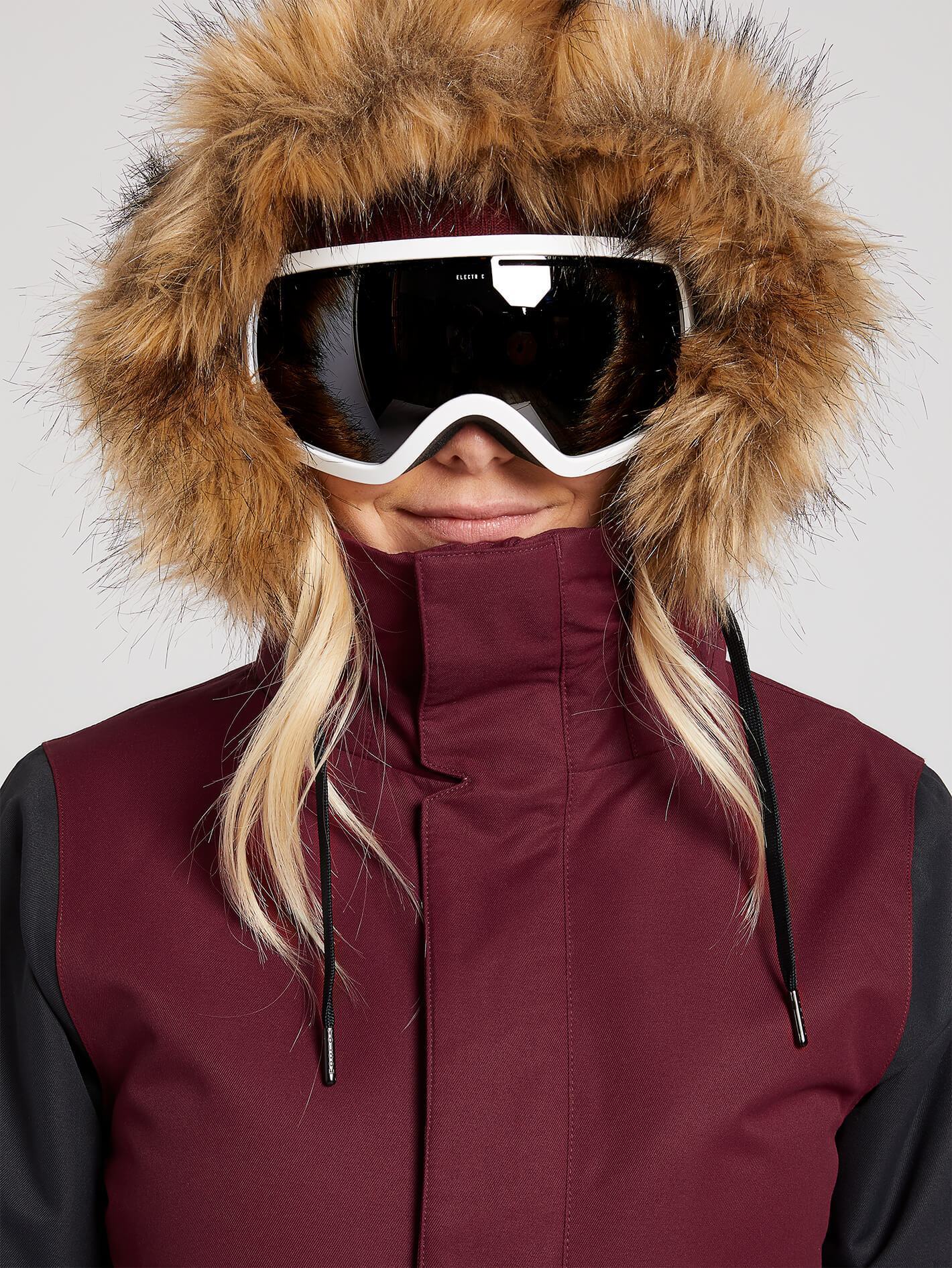 Fawn Isolierte Schneejacke - EISVIOLETT
