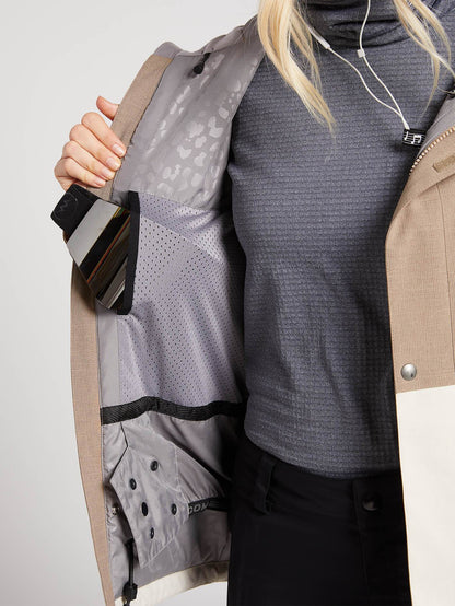 Ashlar Isolierte Schneejacke – LILA