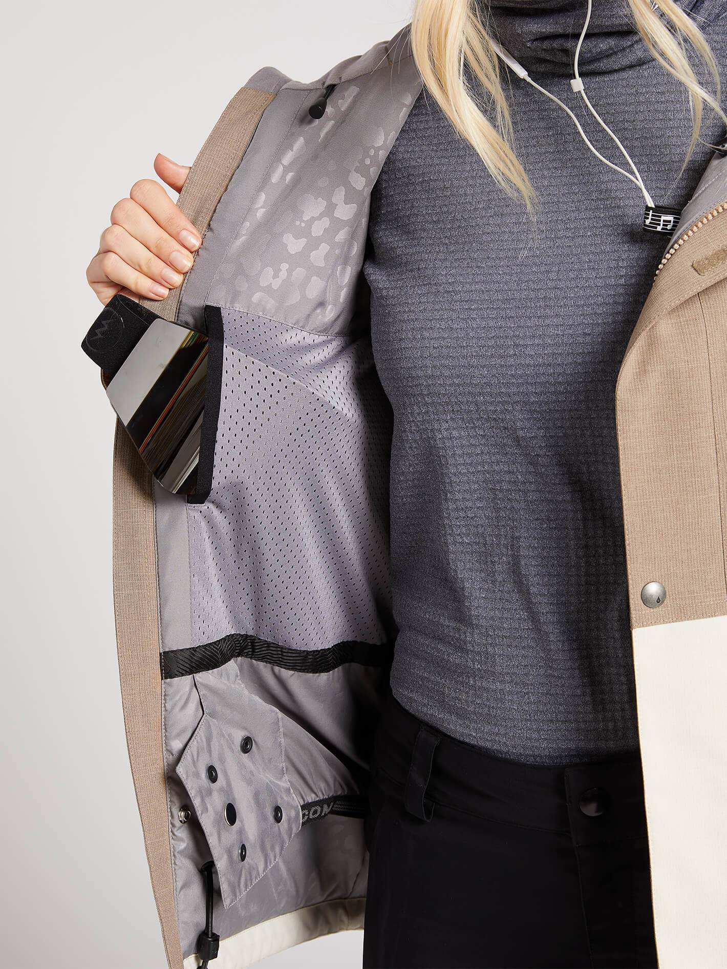 Ashlar Isolierte Schneejacke - PURPLE HAZE