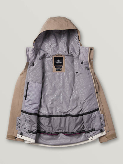 Ashlar Isolierte Schneejacke – SANDBRAUN