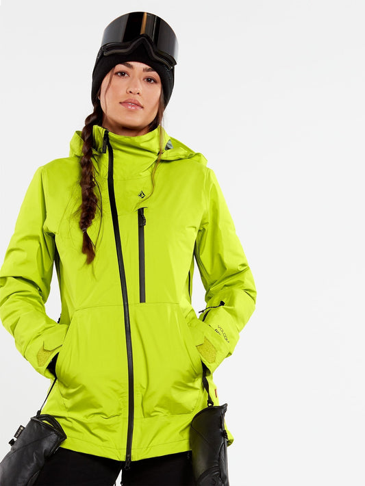 Nya TDS GORE-TEX Schneejacke - Lime