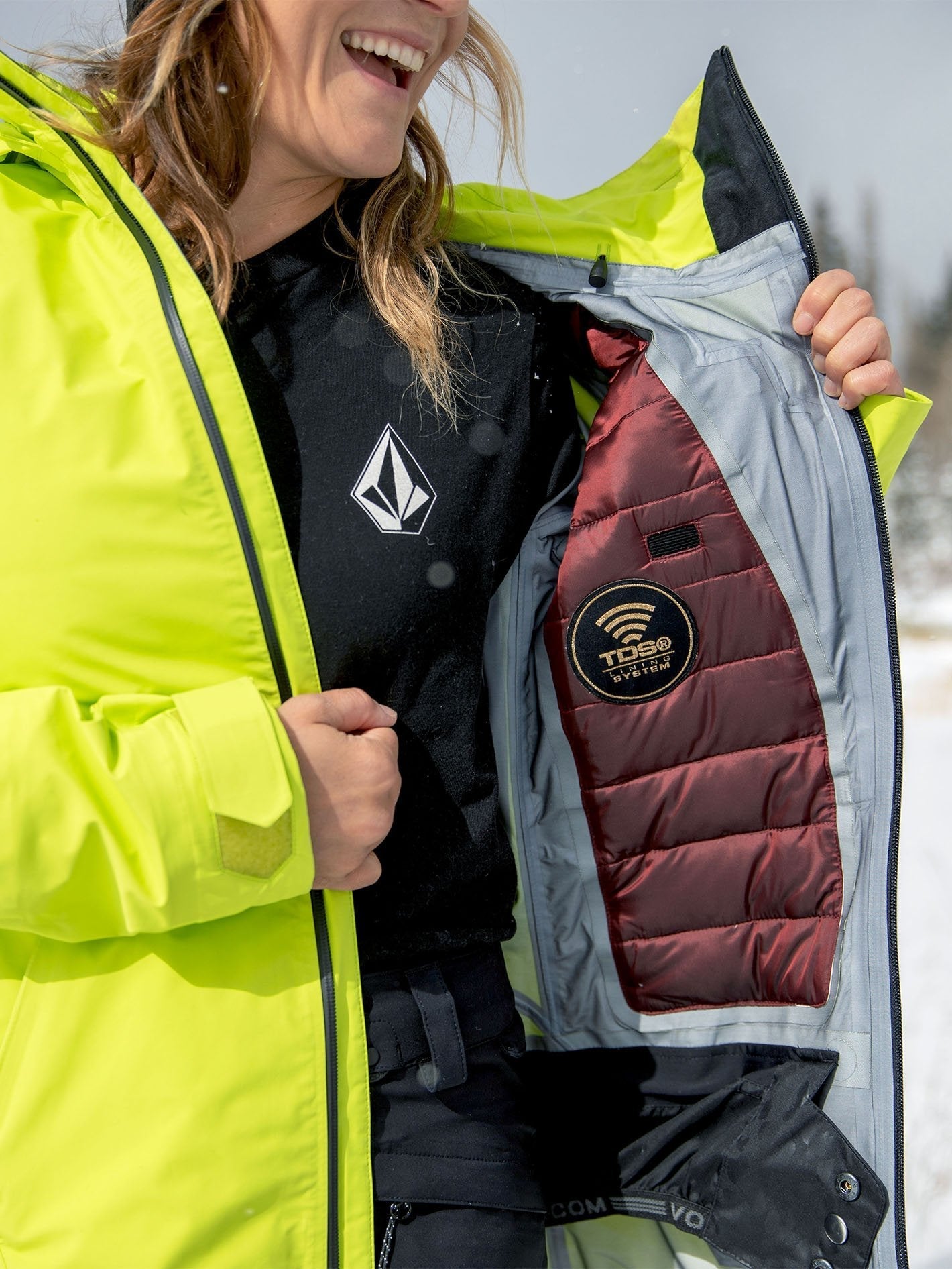 Nya TDS GORE-TEX Snow Jacket - Lime