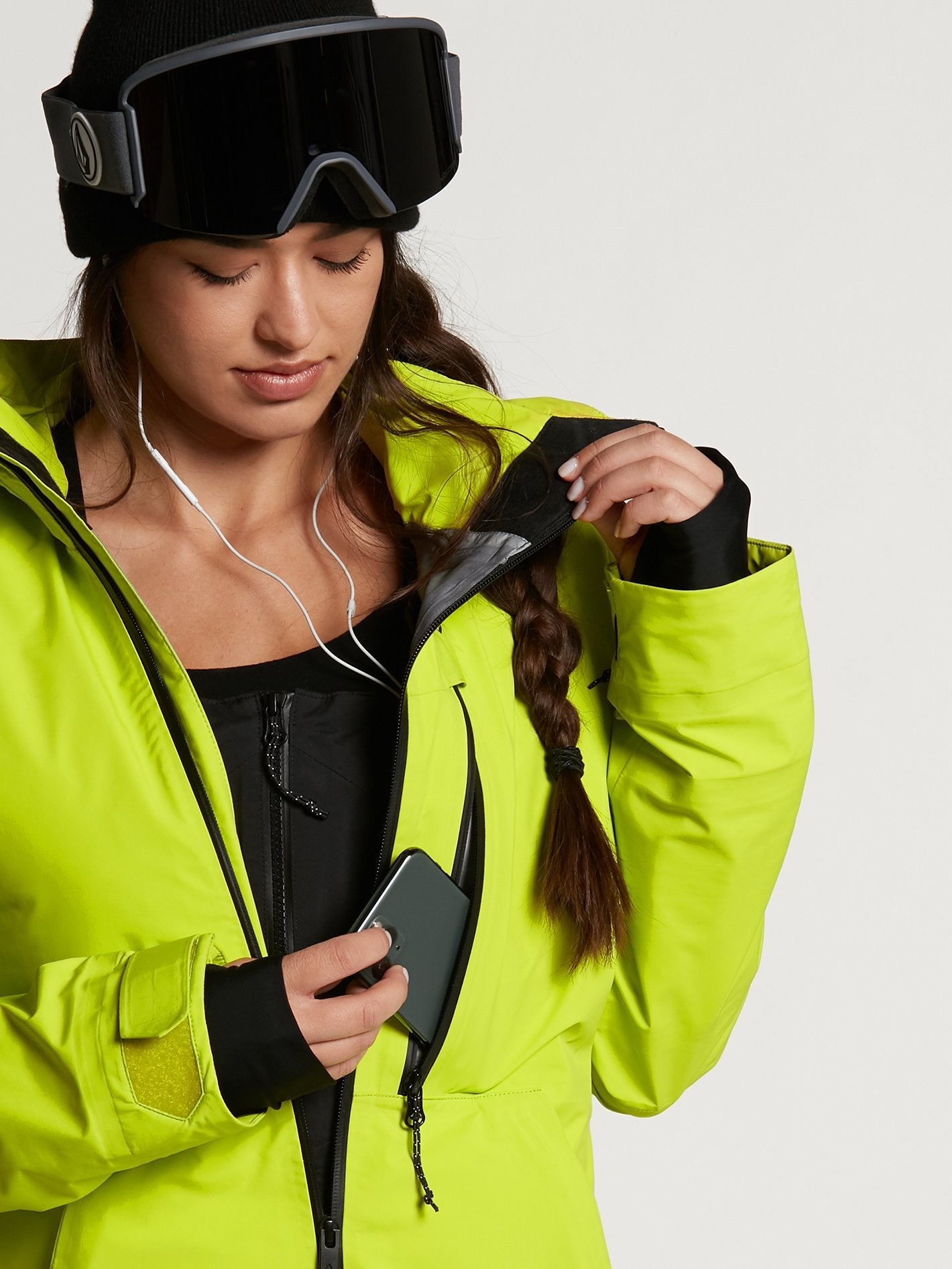 Nya TDS GORE-TEX Schneejacke - Service Green
