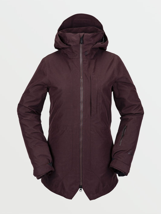 Iris 3-in-1 GORE-TEX Schneejacke - Schwarz Rot