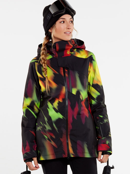 3D Stretch GORE-TEX Schneejacke - Säuregelb