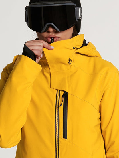 3D Stretch GORE-TEX Snow Jacket - Acid Yellow
