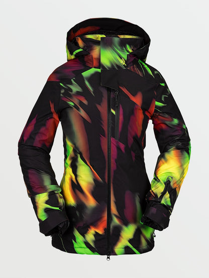 3D Stretch GORE-TEX Snow Jacket - Acid Yellow