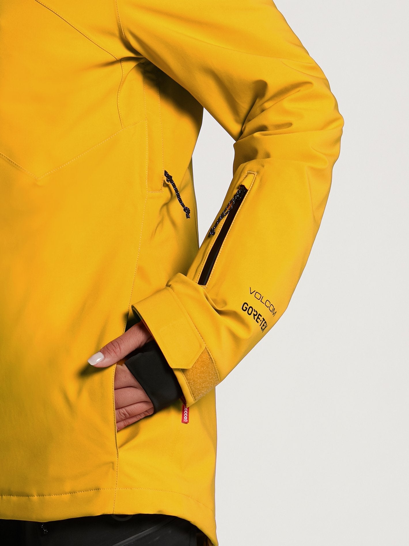 3D Stretch GORE-TEX Schneejacke - Schwarz