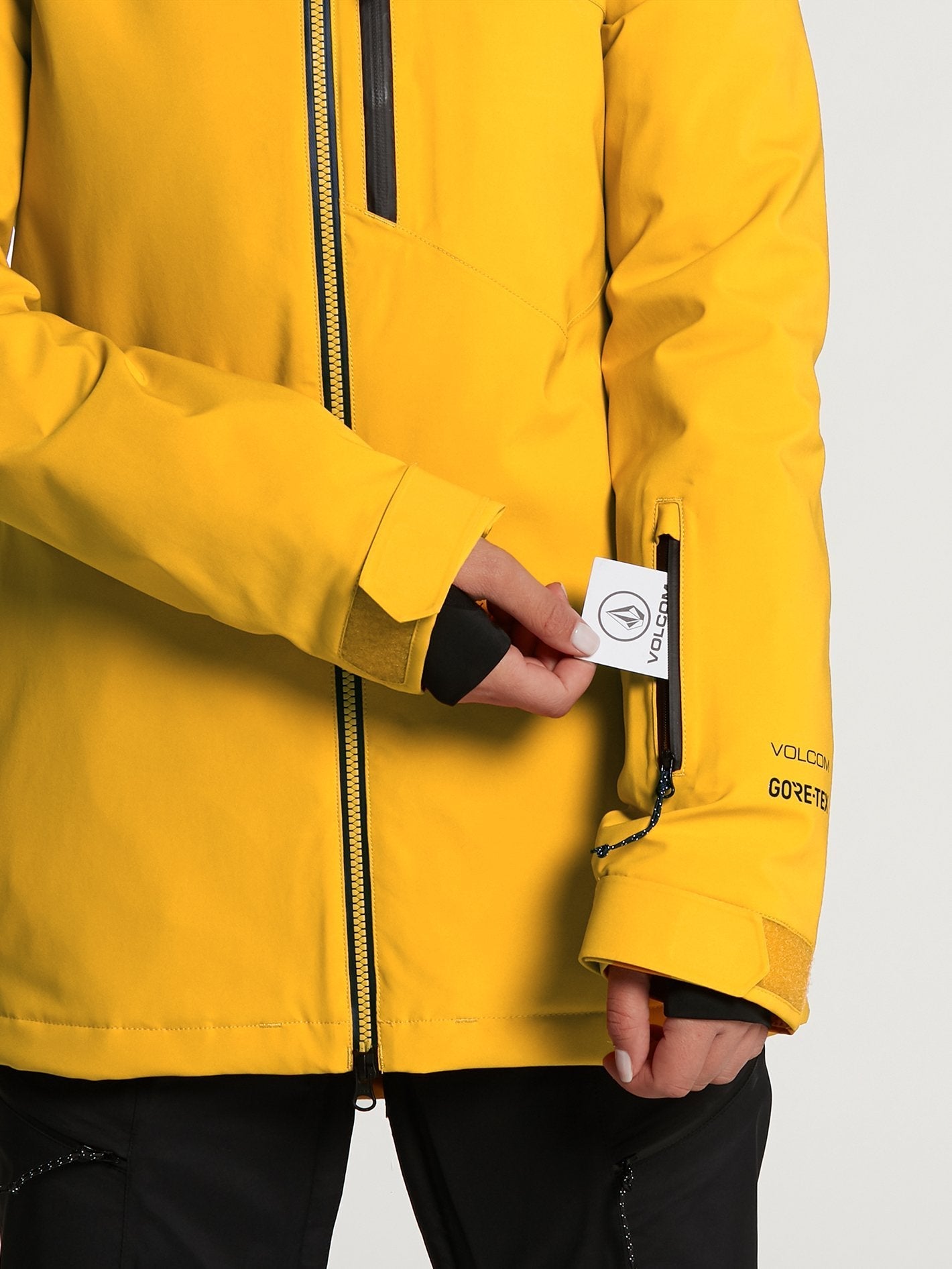 3D Stretch GORE-TEX Schneejacke - Schwarz