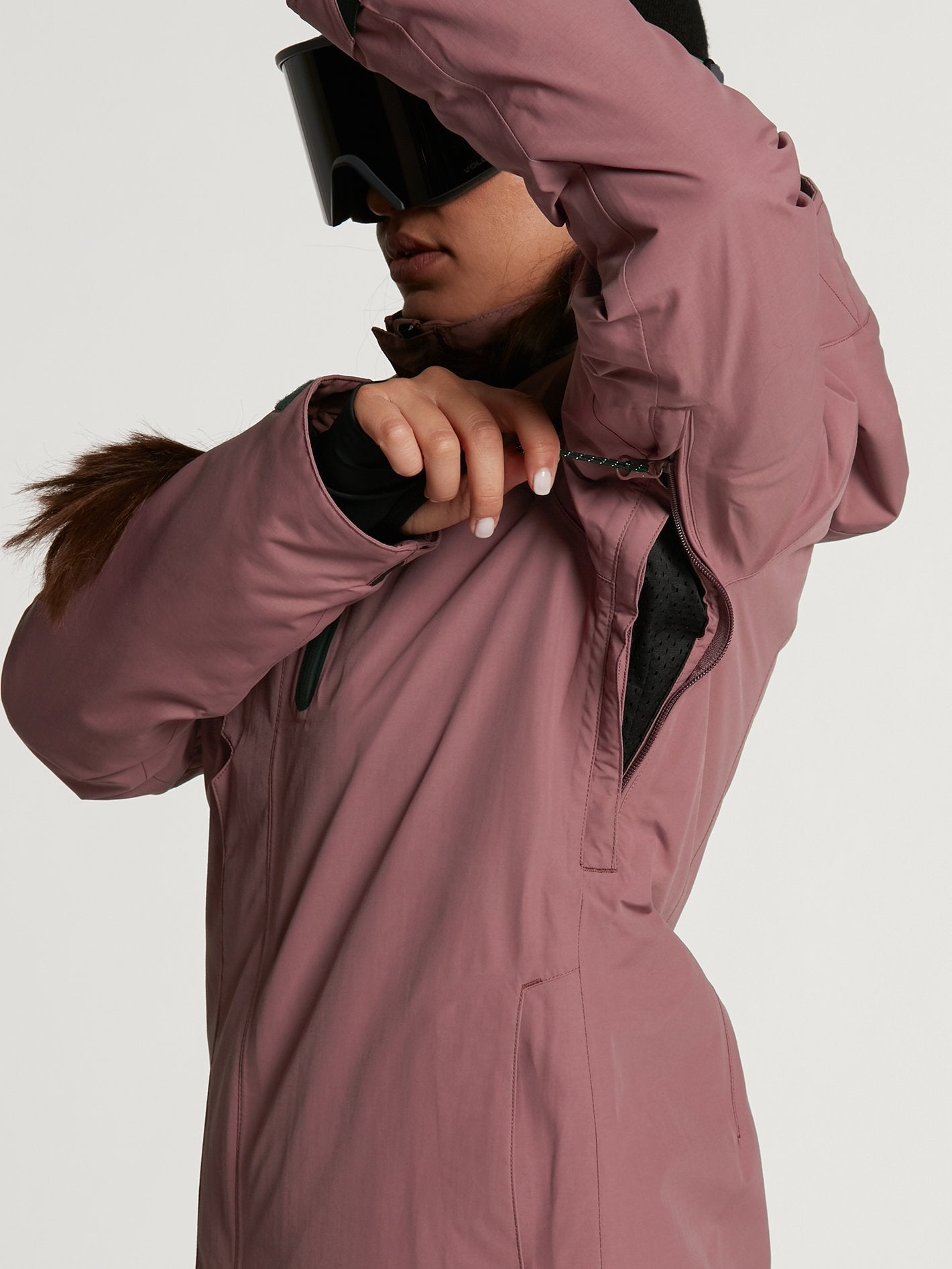 Eva Insulated GORE-TEX Schneejacke - Rose Wood