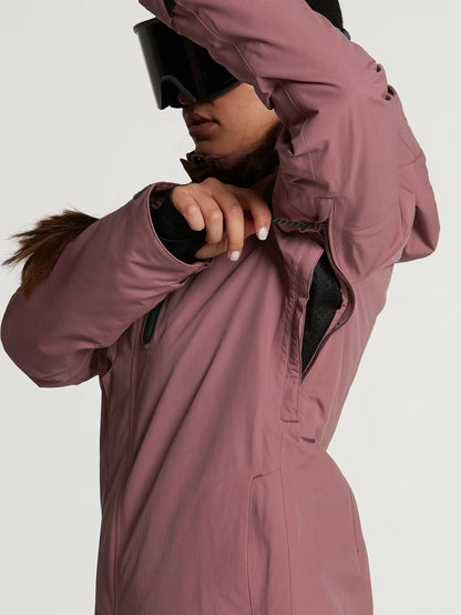 Eva Insulated GORE-TEX Schneejacke - Rose Wood