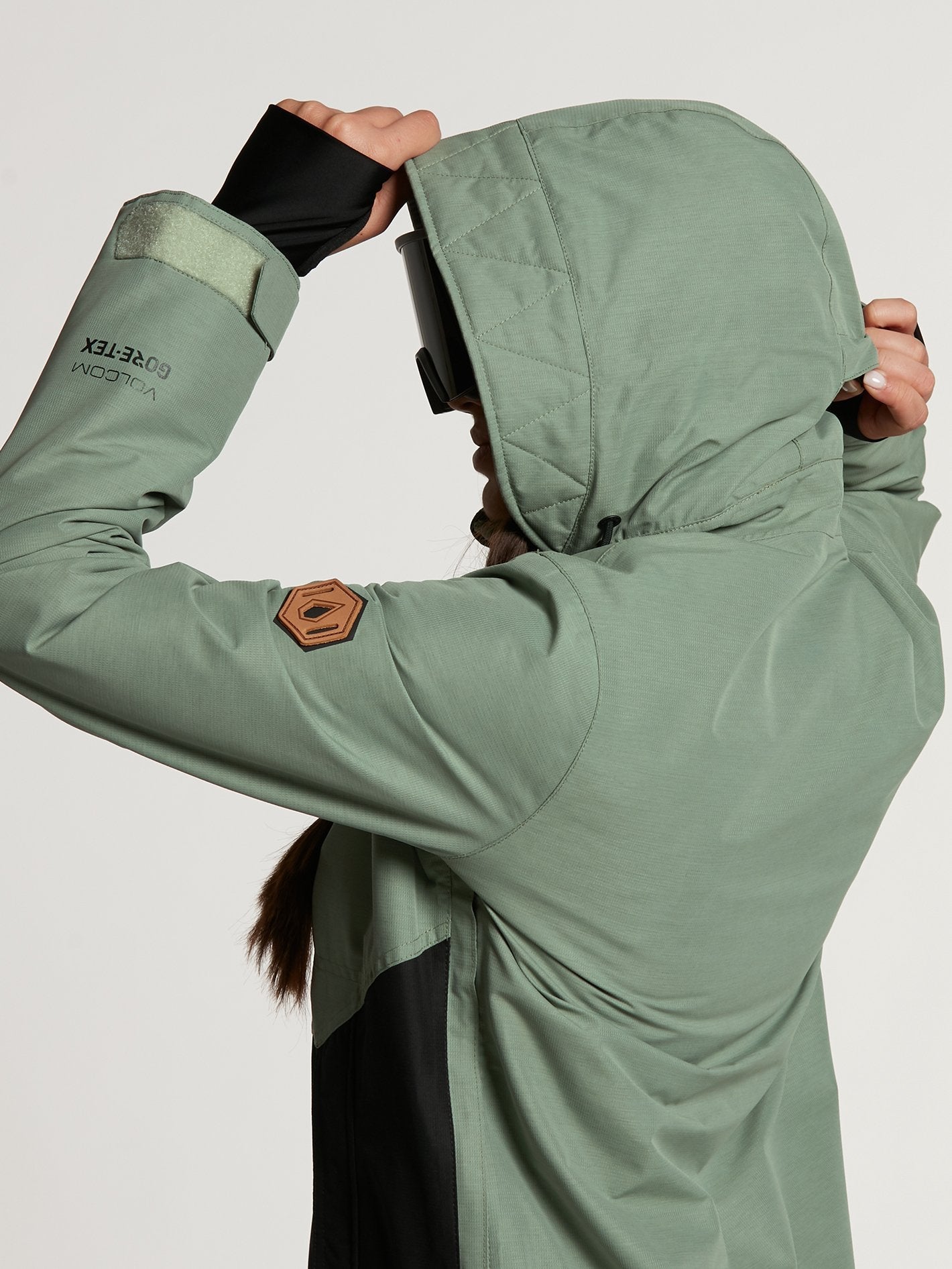 Fern Insulated GORE-TEX Pullover Snow Jacket - Leopard