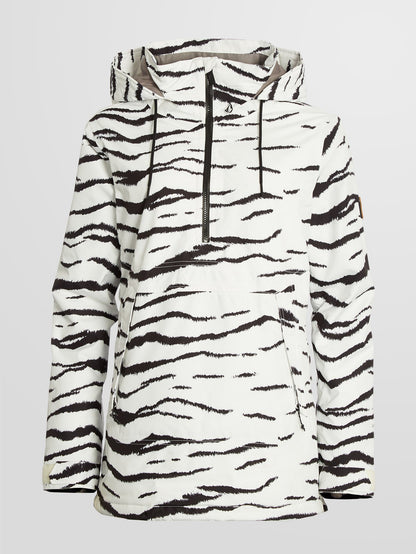 Fern Insulated GORE-TEX Pullover Snow Jacket - White Tiger