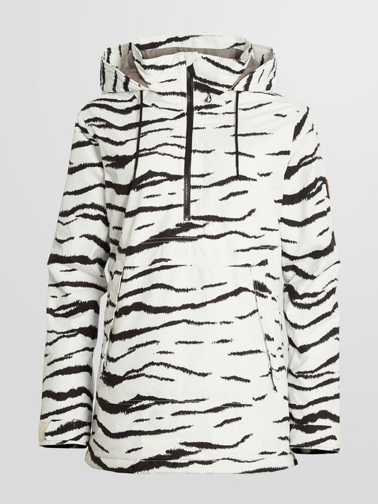 Fern Isolierte GORE-TEX Pullover-Schneejacke - White Tiger