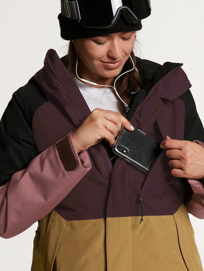 Aris Isolierte GORE-TEX Schneejacke - Schwarz