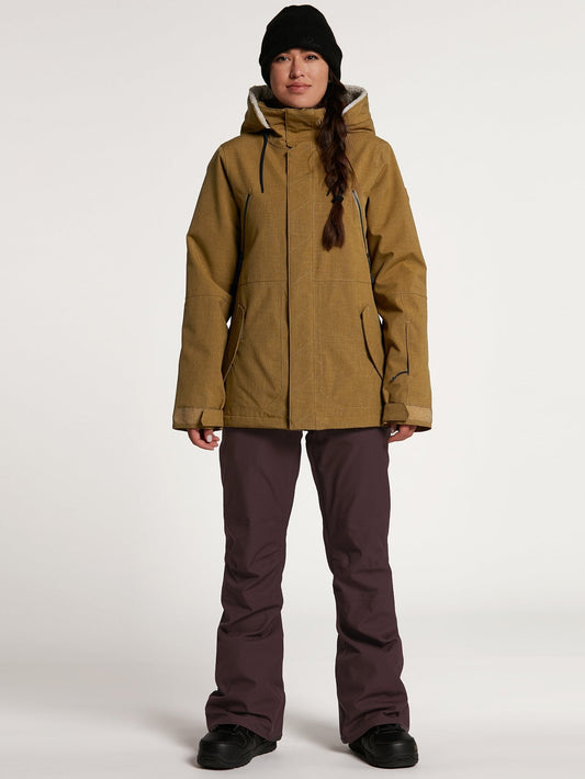 Shrine Isolierte Schneejacke – Gebranntes Khaki