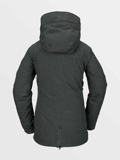 Shrine Isolierte Schneejacke – Dunkelgrau