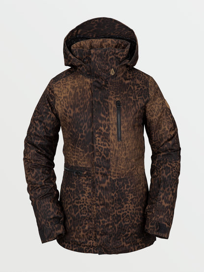 Shelter 3D Stretch Snow Jacket - Leopard