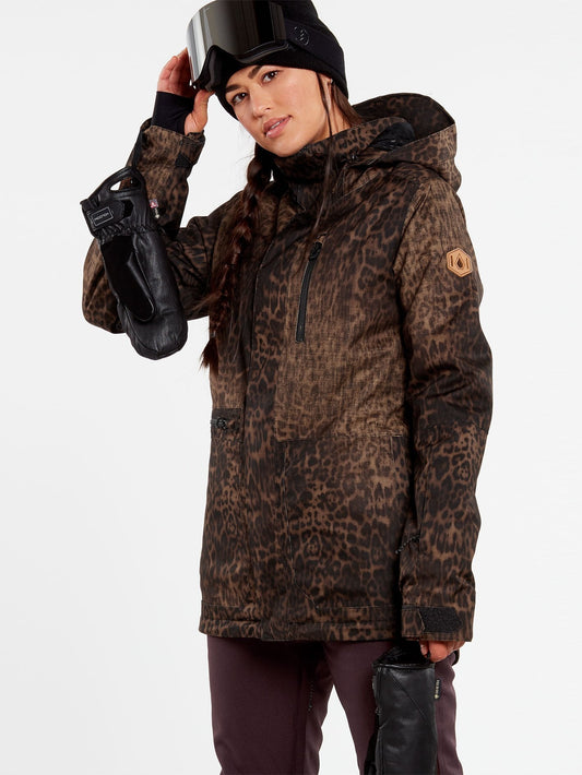 Shelter 3D Stretch-Schneejacke – Leopard
