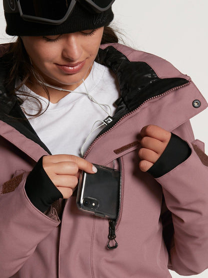 Veste de Snow Shelter 3D Stretch - Rose Wood