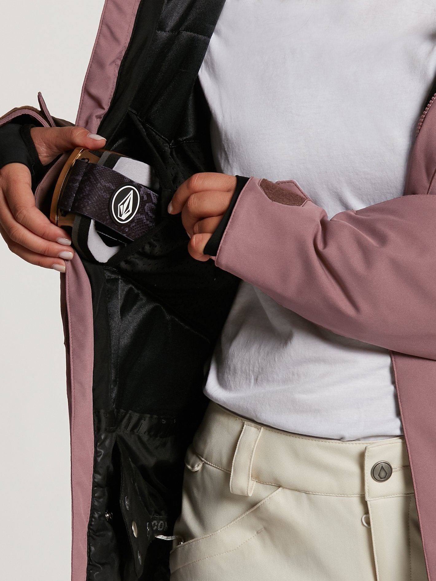 Veste de Snow Shelter 3D Stretch - Rose Wood