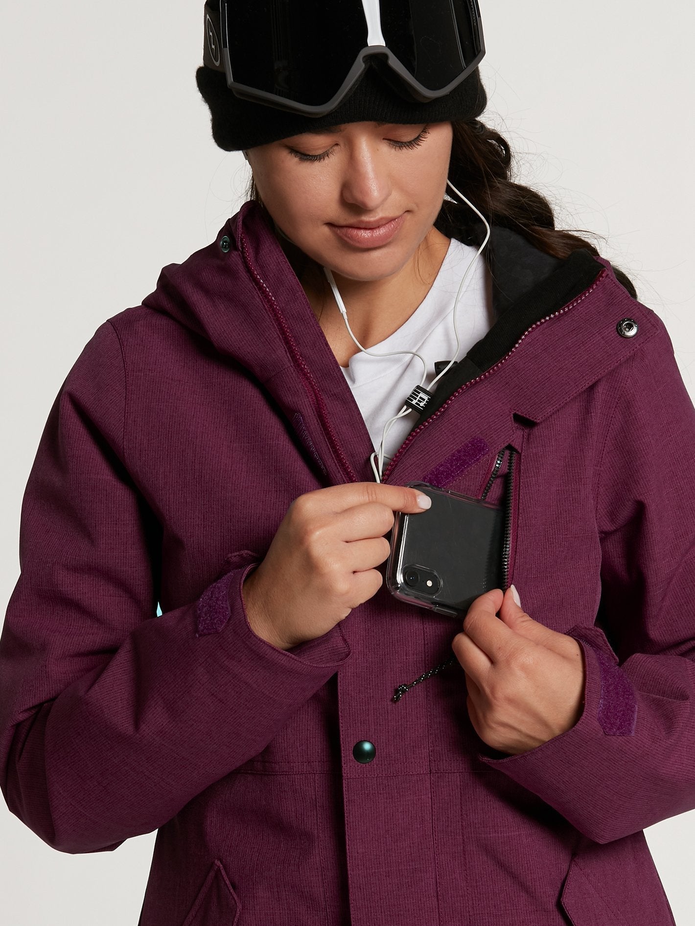 Veste de Snow Ashlar Insulated - Dark Grey
