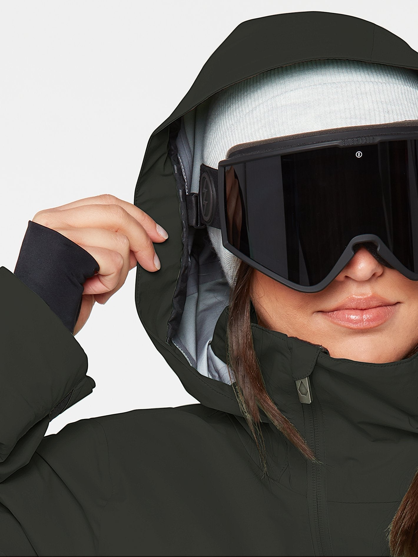 Nya Tds Inf Gore-Tex Schneejacke - SCHWARZ GRÜN