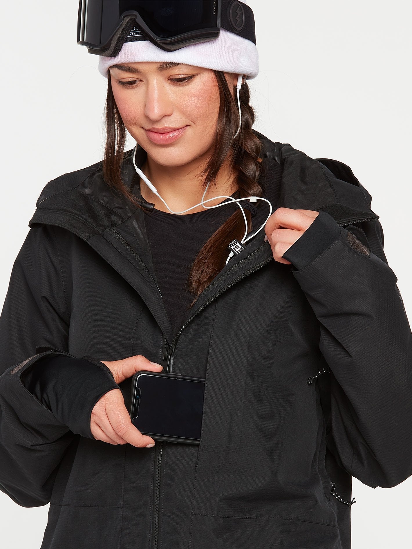 Iris 3-In-1 Gore-Tex Snow Jacket - BLACK